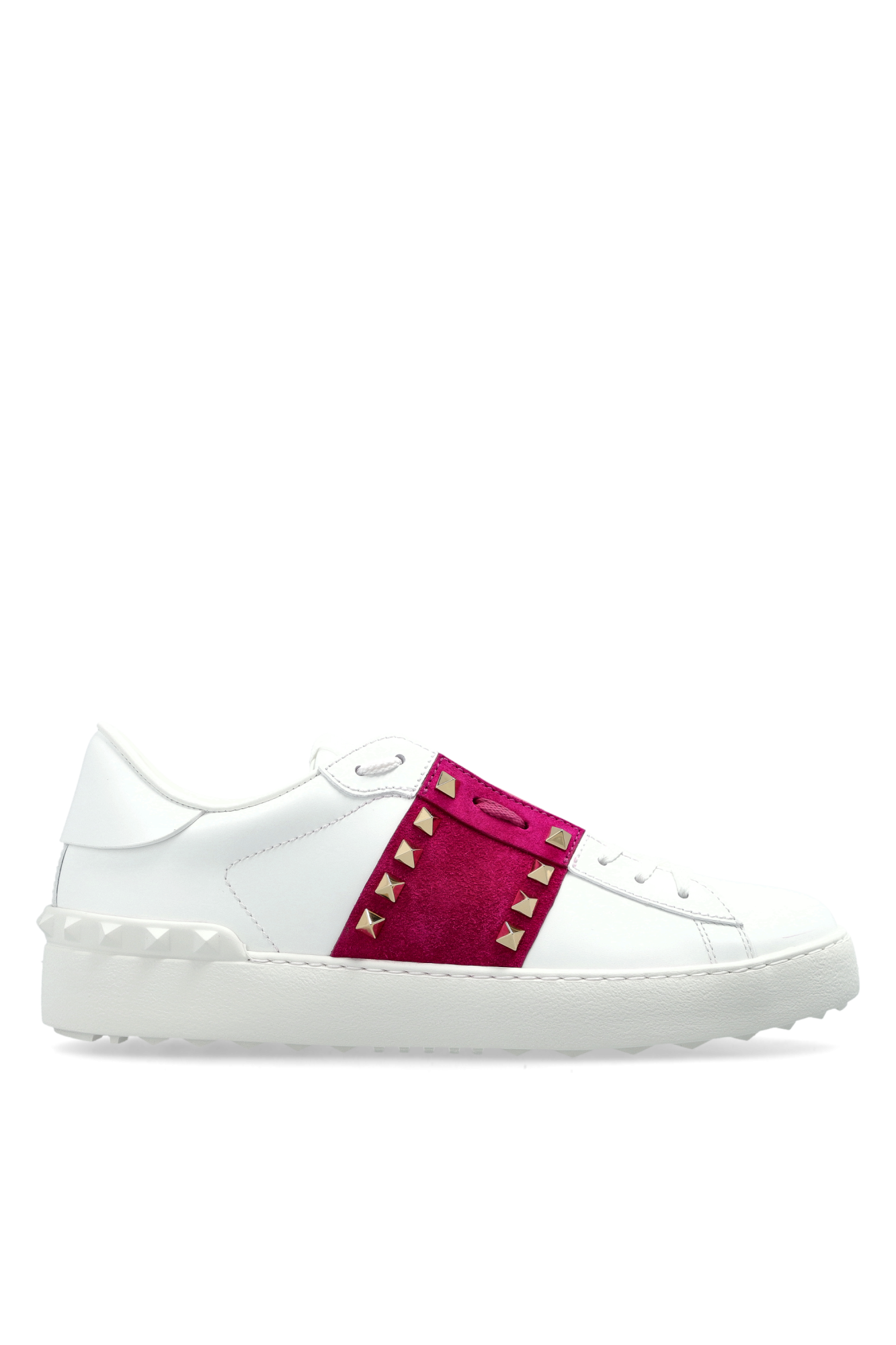 Valentino Garavani Leather sports shoes with studs | Women's | Vitkac
